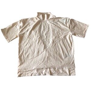Fire & Glory Women’s Mock Neck Open Back Buttercream Top